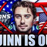 A HEARTBREAKING ANNOUNCEMENT FROM QUINN HUGHES: HE'S OUT OF THE 4 NATIONS (Canucks Updates)