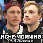 Jared Bednar & Avs Room Excited For Necas & Drury 1st Home Game & More