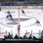 Kevin Shattenkirk salty wrister PPG 1-1 Vancouver Canucks vs St. Louis Blues Oct  23 2014 NHL hockey