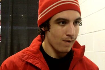 Daily Free Press: Matt Nieto (BU 3-2 win at Northeastern, March 4)