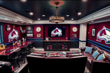 The Ultimate Colorado Avalanche Fan Caves That Will Leave You Speechless