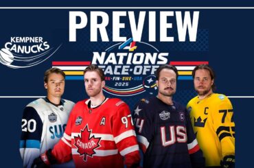 4 Nations Face-Off Preview! Talking about Canada, Sweden, Finland & the USA!