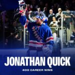 Jonathan Quick: 400 Career Wins