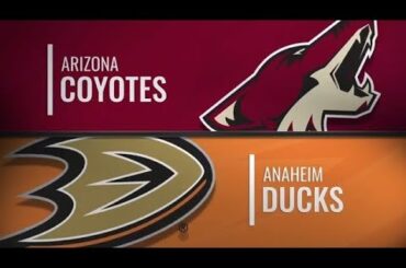 Coyotes vs Ducks   Oct 3,  2019