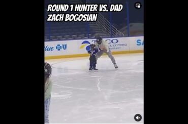 Must see Fight: Hunter Vs. Dad Zach Bogosian @crashthenet0073