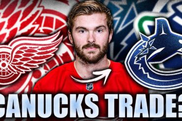 CANUCKS TARGETING RED WINGS FORWARD? MICHAEL RASMUSSEN TRADE TO VANCOUVER? Detroit Rumours