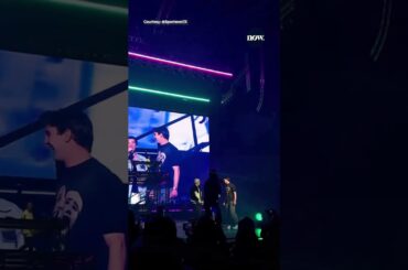 Maple Leafs players Mitch Marner & Joseph Woll sing with Kygo