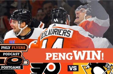 Trade candidate Scott Laughton & Sam Ersson power Flyers to win over Penguins before 4 Nations break