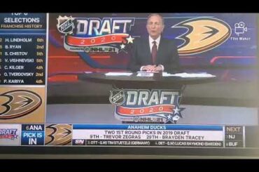 Anaheim Ducks Select Jamie Drysdale 6th Overall 2020 NHL DRAFT