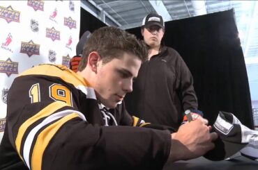 Boston Bruins Rookie Tyler Seguin Gives the Fans What They Want!