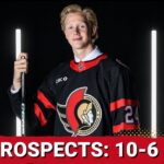 Ottawa Senators Top-10 Prospects: Part 1 | Winter 2025