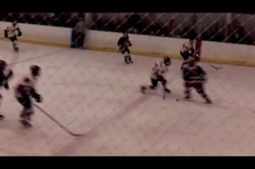 Tanner Newkirk open ice hit