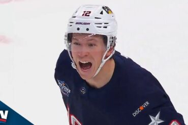Wild Teammates Connect As Matt Boldy Tips Brock Faber's Shot For Goal Vs. Finland