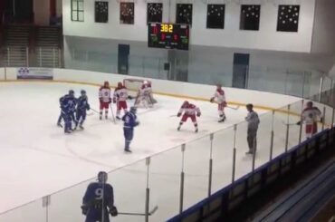 Colton Nikiforuk #15 (White) - Face-Off Dominance