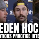 Filip Forsberg, Mattias Ekholm, Lucas Raymond & Sam Hallam Respond to Sweden's Loss vs. Canada