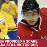 Sweden came back from Down Two Goals Twice, but Canada prevailed in night one of the Four Nation