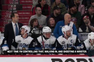 Finland Mic'd Up vs. USA at 4 Nations Face-Off 🇫🇮 Laine, Haula ja Pennanen mikitettynä