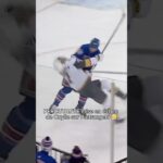 BOOM! Le train Will Cuylle percute Alex Pietrangelo ! 🚂 #hockey #nhl