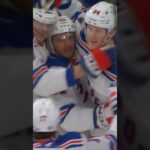 Jonny ➡️ Eddy for the tip in #adamedstrom #jonnybrodzinski #nyrangers #nhl #hockey #goal