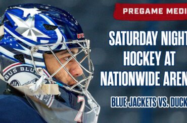 Blue Jackets Head Coach Dean Evason Previews Tonight's Matchup with the Ducks 😤 | Pregame Media