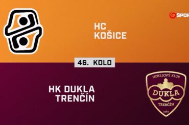 46. kolo: HC Košice – HK Dukla Trenčín 3:1 (HIGHLIGHTY)