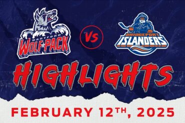 2.12.2025 Hartford Wolf Pack vs Bridgeport Islanders Highlights