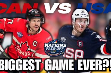 Canada vs. USA: The *BIGGEST* Hockey Game *EVER*?!