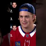 Samuel Montembeault fait un classement à l’aveugle des meilleures moustaches de ses coéquipiers.