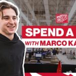 Spend a Day with Red Wings Forward Marco Kasper
