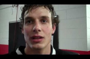 Justin Braun post game vs. Wolf Pack preseason