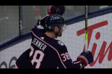 Boone Jenner 1-0 Goal vs. Blackhawks (Jan. 11, 2022)