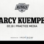 Goaltender Darcy Kuemper | 02.20 LA Kings Practice in El Segundo