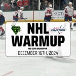 NHL Warmup & Gear Breakdown | Washington Capitals | Charlie Lindgren & Logan Thompson