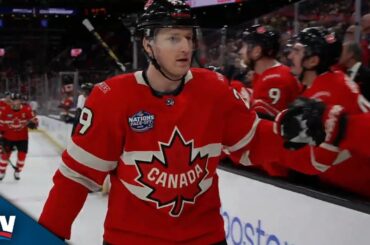 Canada's Nathan MacKinnon Opens Scoring In 4 Nations Final