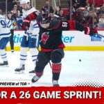 Hurricanes are on a 26 Game Sprint to the NHL Playoffs | Carolina Hurricanes Podcast