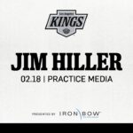 Head Coach Jim Hiller | 02.18 LA Kings Practice in El Segundo
