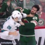 Timo Meier vs Greg Pateryn December 18th, 2018