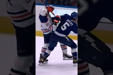 Evander Kane gets cut by the skate of Pat Maroon