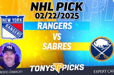 New York Rangers vs Buffalo Sabres 2/22/25 NHL Pick Prediction