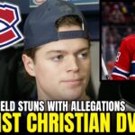 CAUFIELD EXPLODES: 'DVORAK is POISONING Our Team' | Montreal Canadiens News