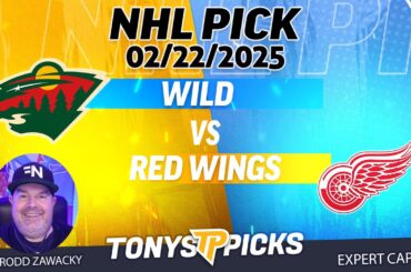 Minnesota Wild vs Detroit Red Wings 2/22/25 NHL Pick Prediction
