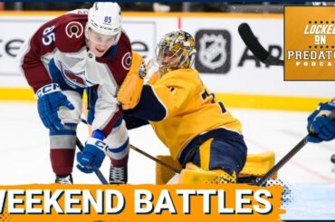 Nashville Predators Face Nathan MacKinnon and Jack Hughes in Big Back to Back Weekend Games