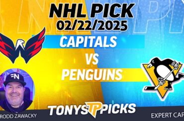 Washington Capitals vs Pittsburgh Penguins 2/22/25 NHL Pick Prediction