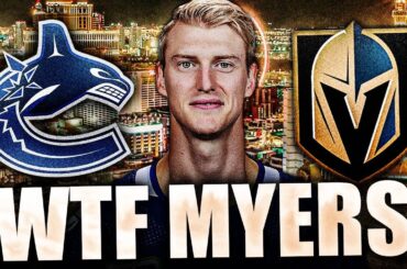 ANOTHER TYLER MYERS DISASTER FOR THE VANCOUVER CANUCKS… (Frustrating Loss VS Vegas Golden Knights)