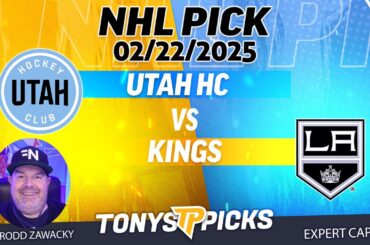 Utah Hockey Club vs LA Kings 2/22/25 NHL Pick Prediction