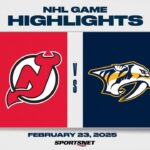 NHL Highlights | Devils vs. Predators - February 23, 2025