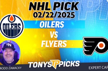 Edmonton Oilers vs Philadelphia Flyers 2/22/25 NHL Pick Prediction