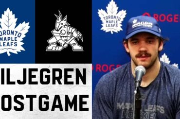Timothy Liljegren Post Game | Toronto Maple Leafs vs Arizona Coyotes - January 12, 2022