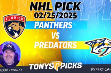 Florida Panthers vs Nashville Predators 2/25/25 NHL Pick Prediction