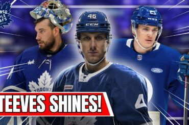 🚨|MAPLE LEAFS DOMINATE! Alex Steeves & Holmberg Step Up Big!